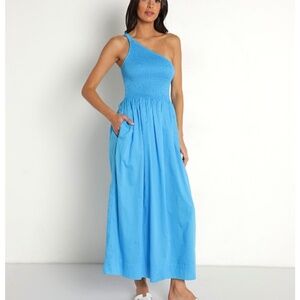 Faith the label turquoise Khalani Midi Dress